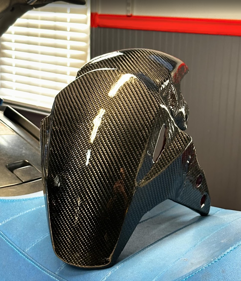 Carbon fiber fender v2